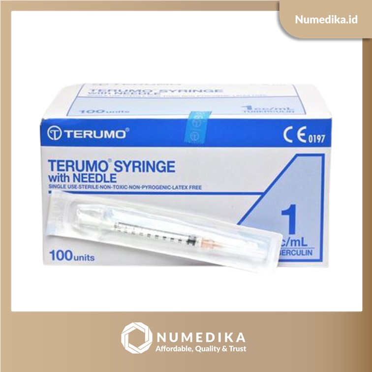 Syringe With Needle Terumo 1 CC Tuberculin